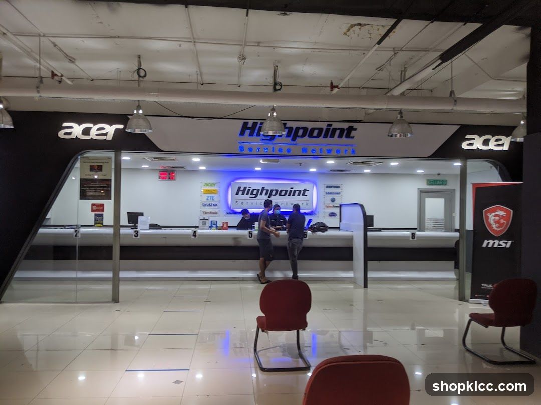 Highpoint Service Network Counter