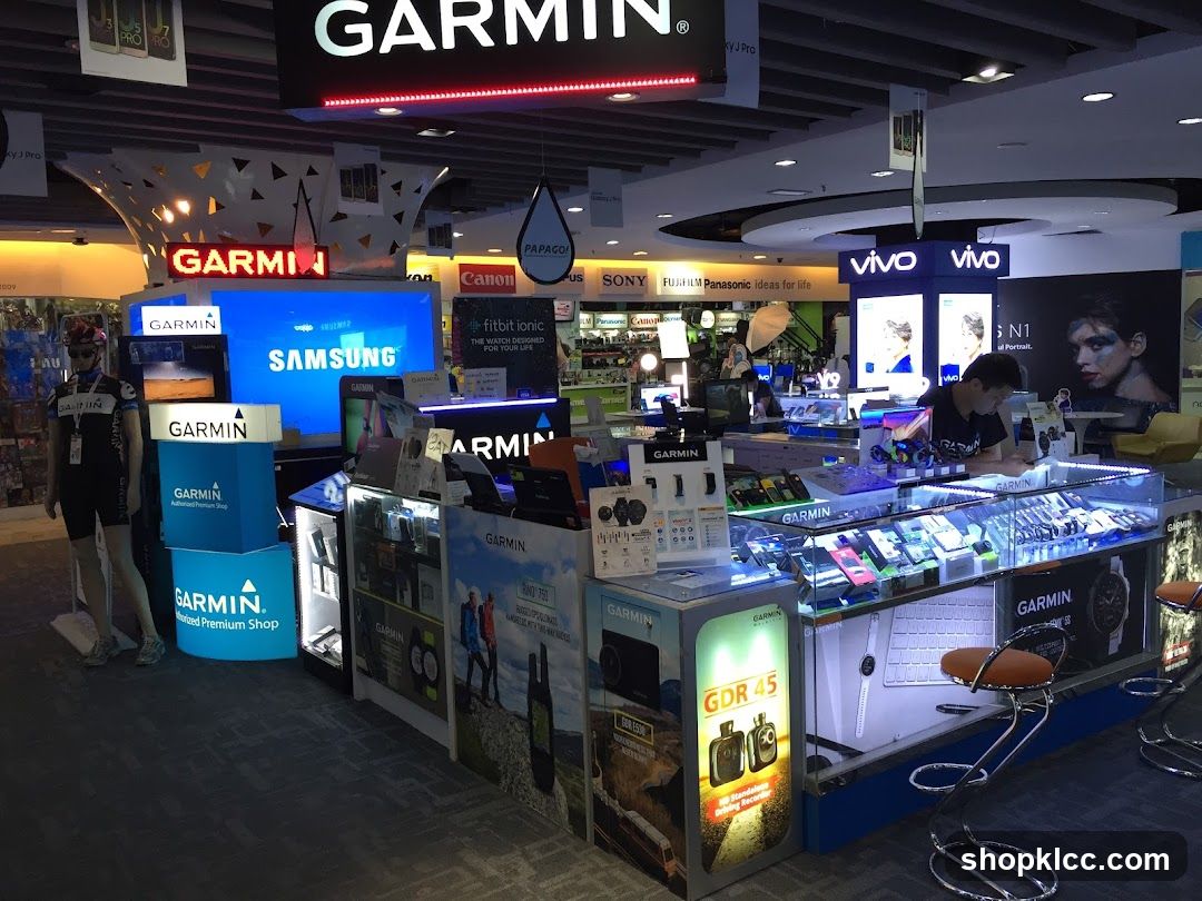 Garmin Electronics Store Interior