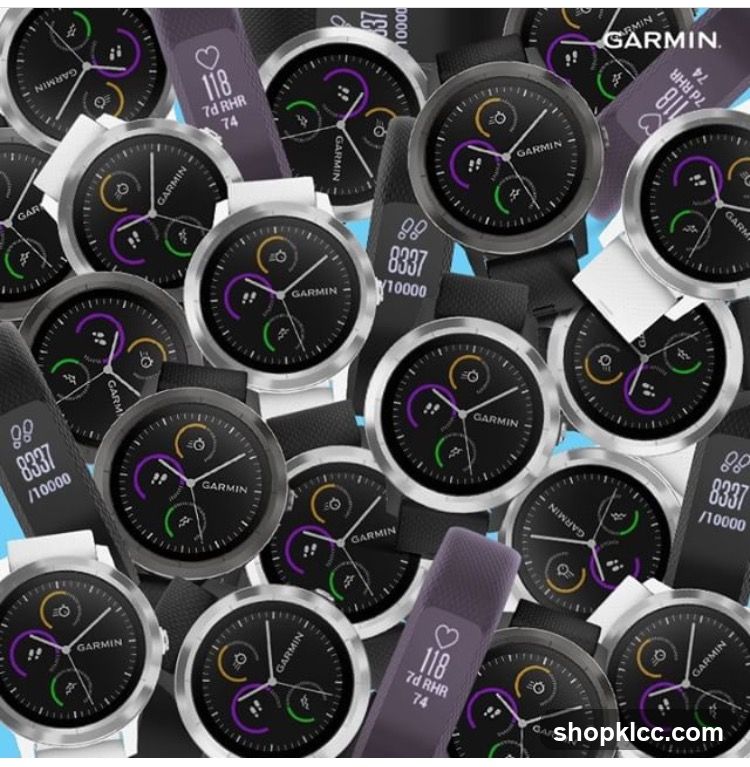 Garmin Smartwatch Collection Display