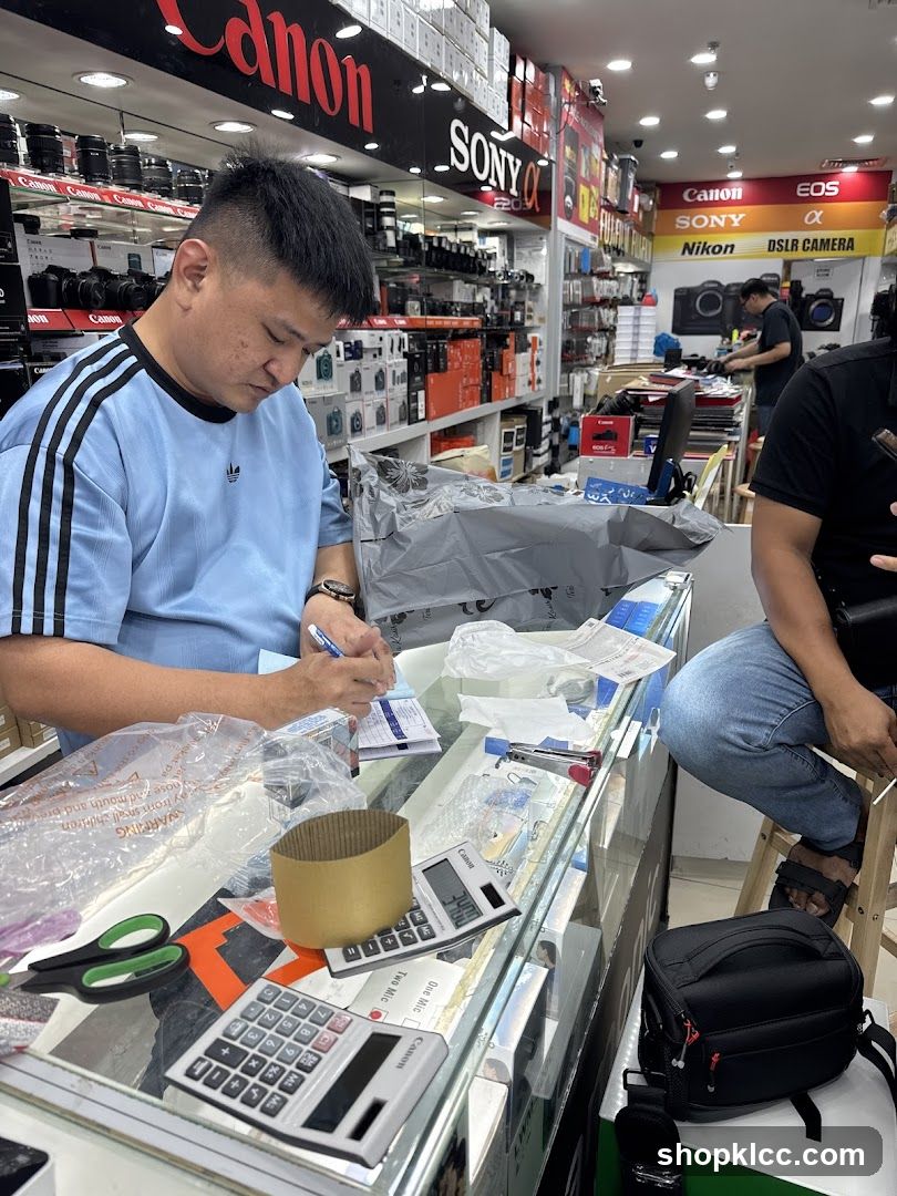 Electronics Store Interior