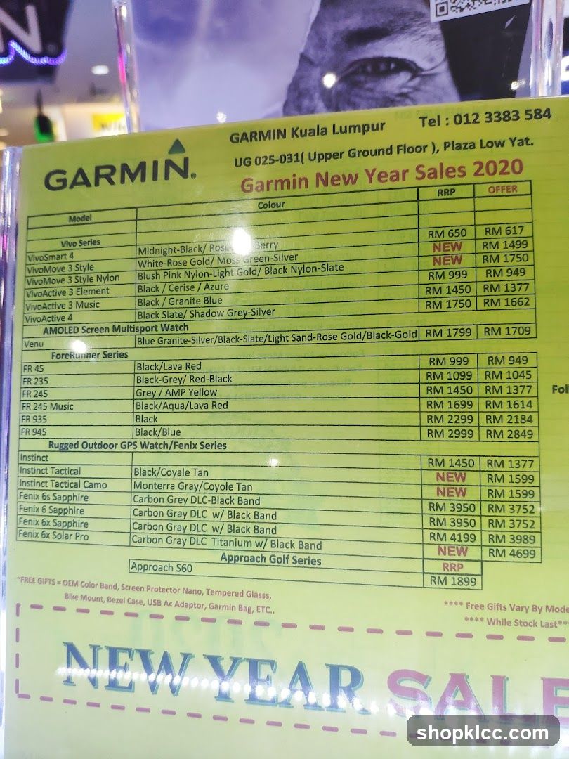 Garmin New Year Sale 2020