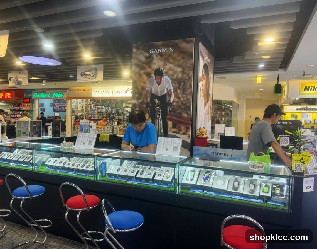 Garmin Store Interior