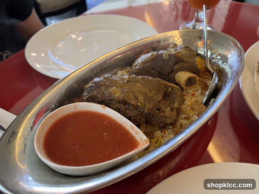 Lamb and Rice Dish with Sauce