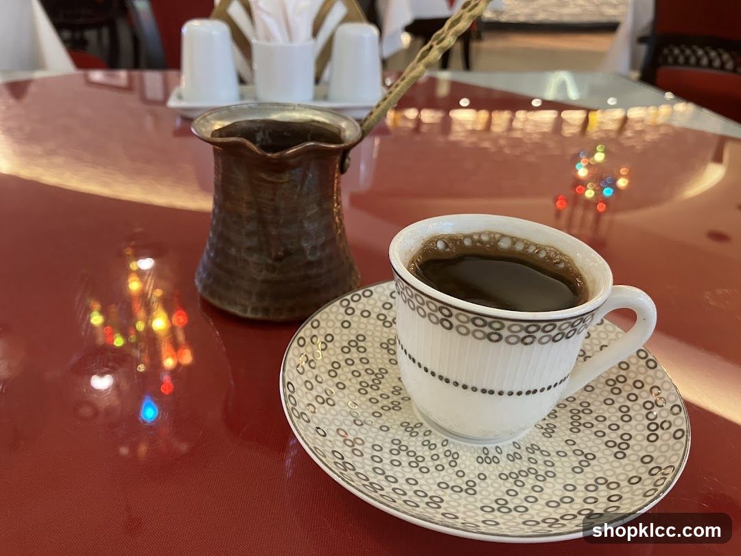 Turkish Coffee Setup