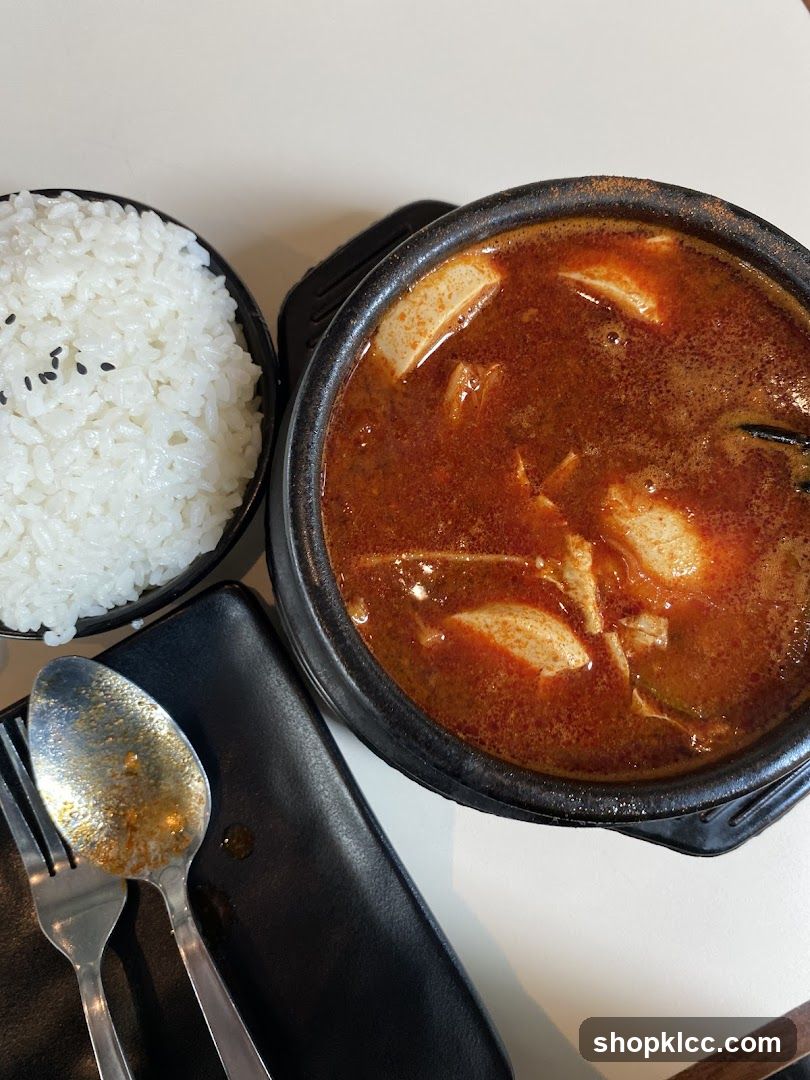 Korean Stew and Rice