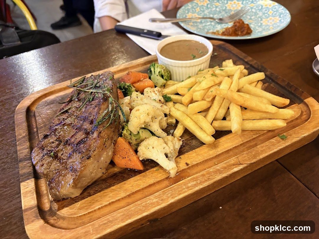 Steak and Fries Platter