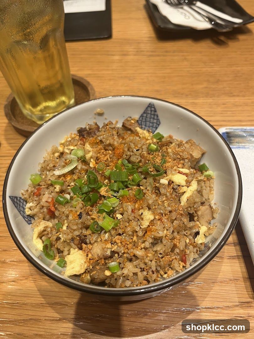 Fried Rice Bowl with Beer
