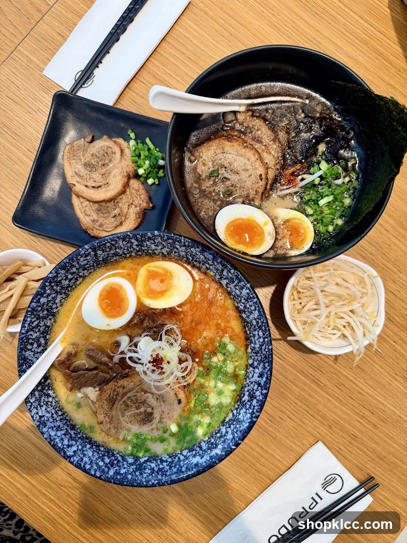 Ramen Meal Spread