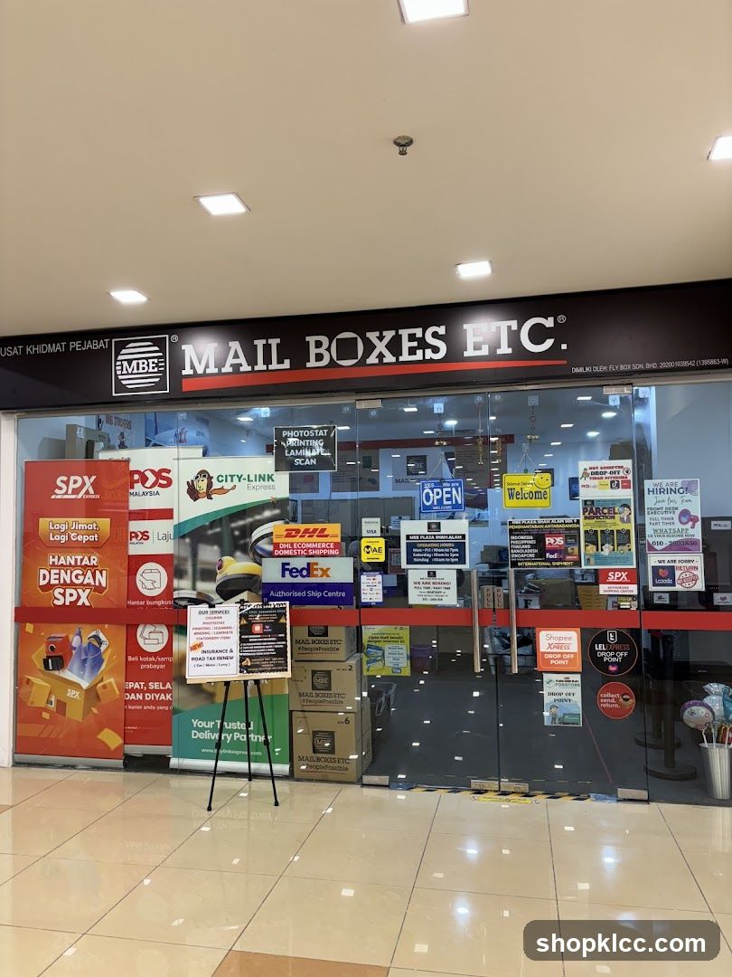 Mail Boxes Etc. Storefront