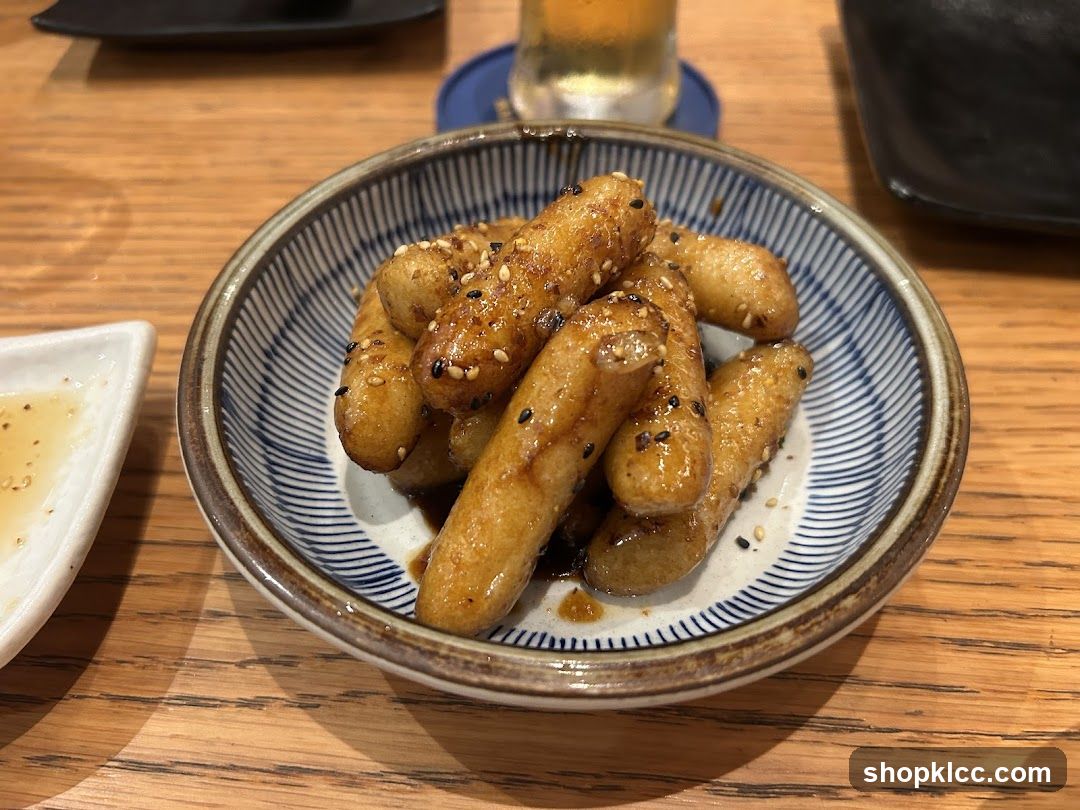 Sauced Tofu with Sesame Seeds