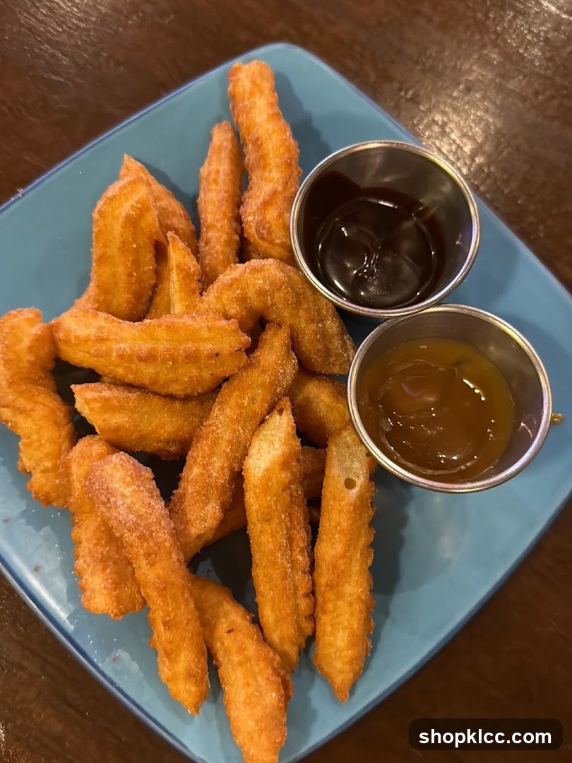 Fried Food with Dipping Sauces