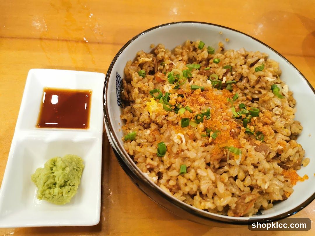 Fried Rice with Condiments