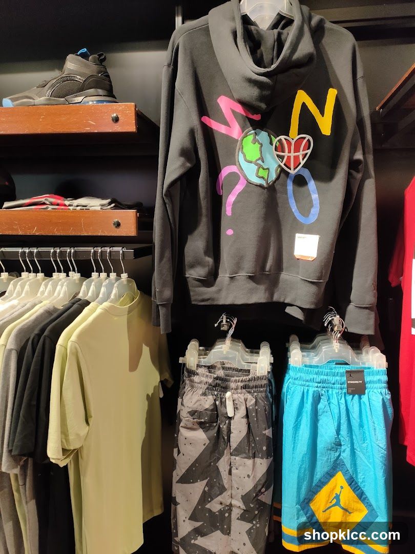 Jordan Clothing Display