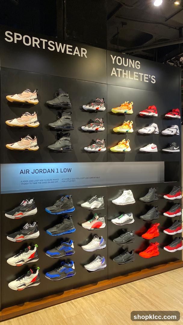 Nike Air Jordan Display Wall