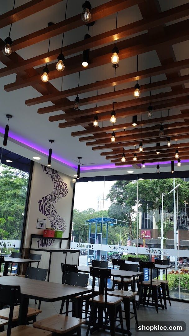 Restaurant Interior with Tacos Decor
