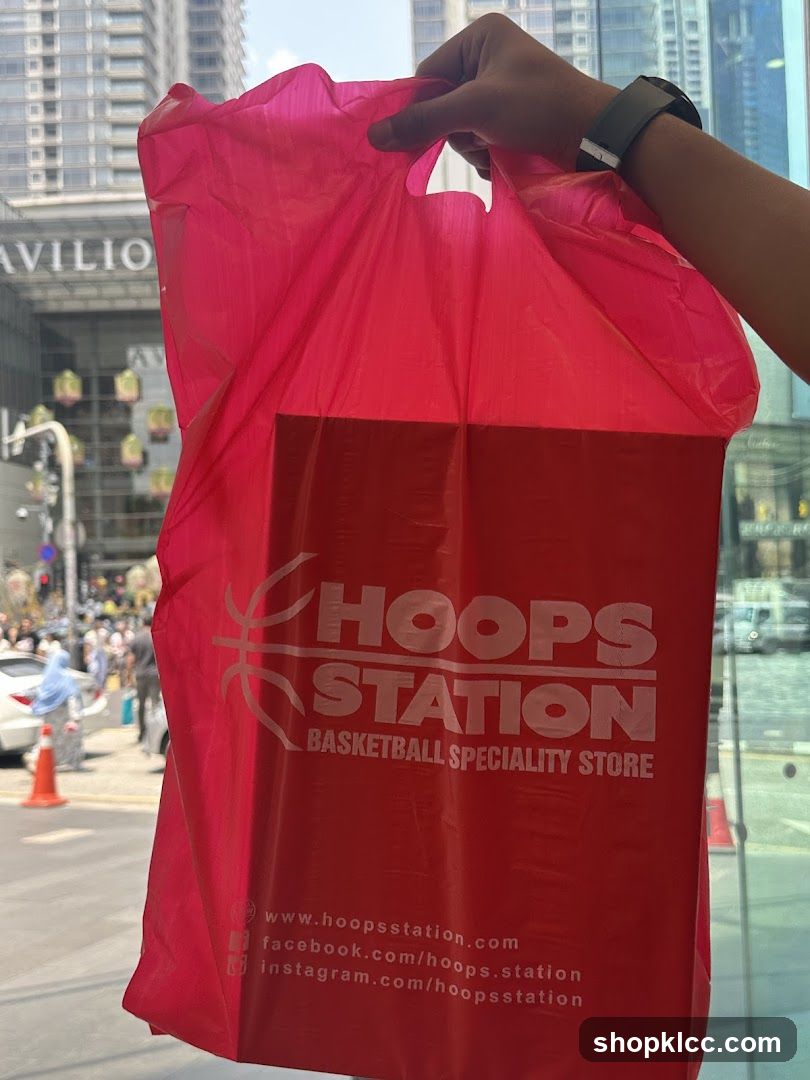 Hoops Station Shopping Bag
