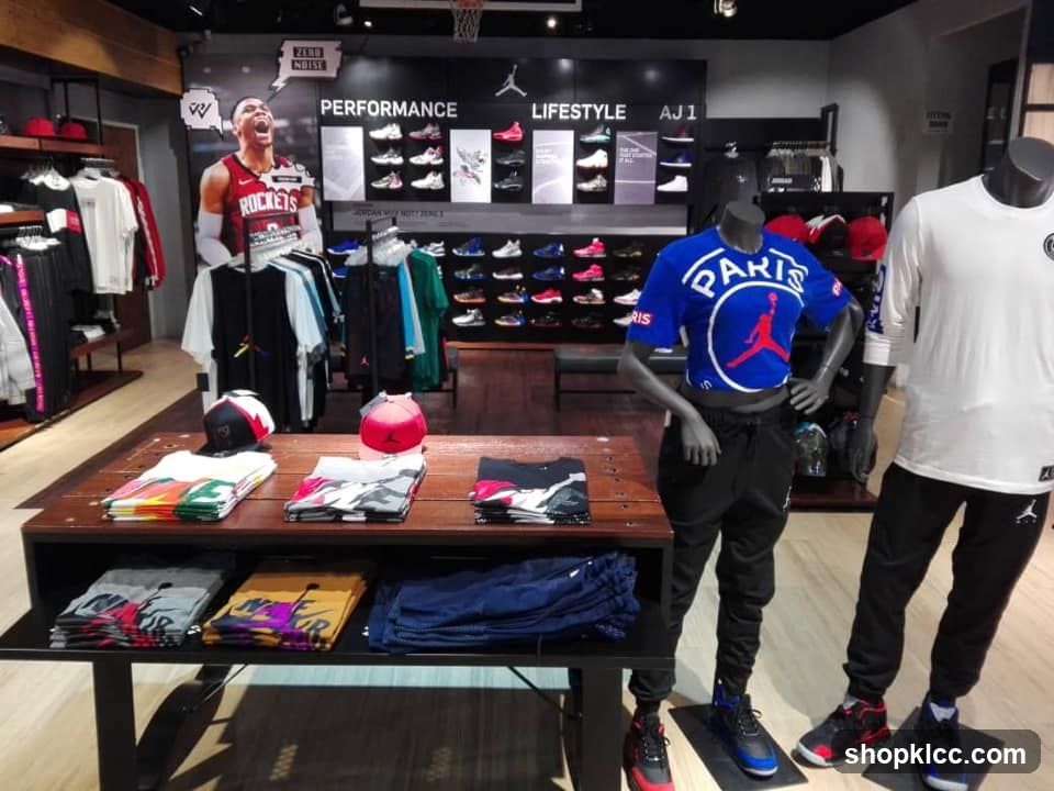 Jordan Store Interior Display