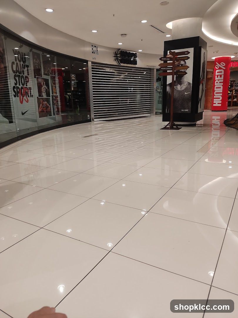 Shopping Mall Corridor