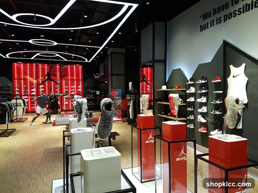 Nike Store Interior Display