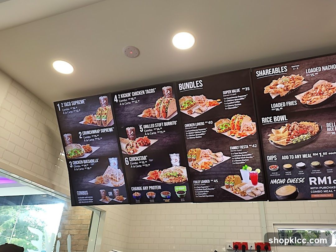 Taco Bell Menu