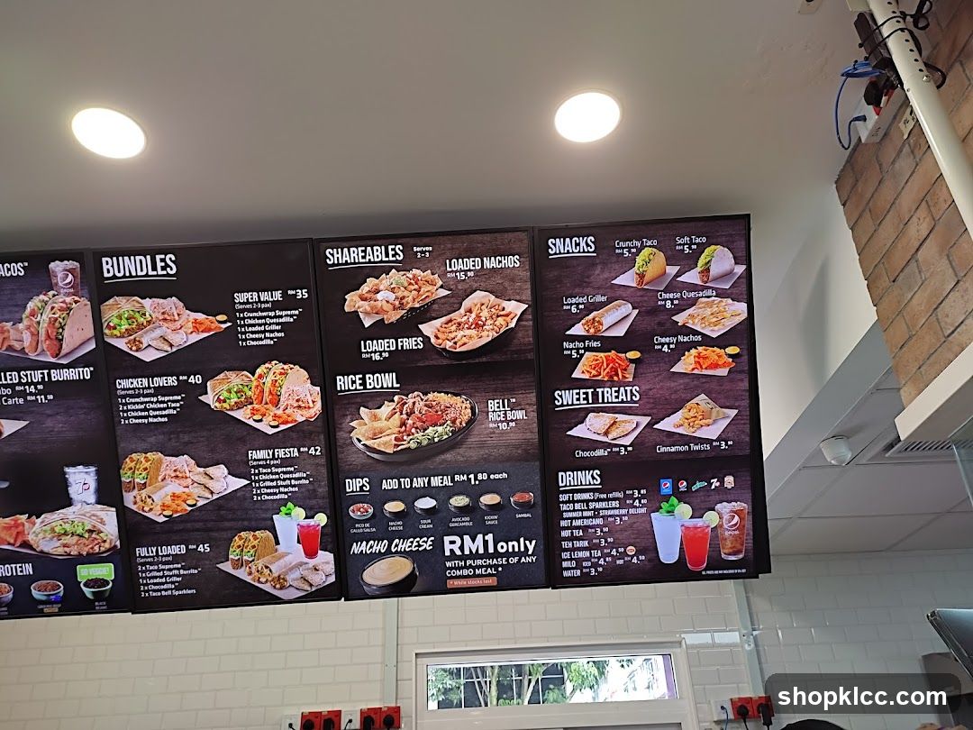 Taco Bell Menu