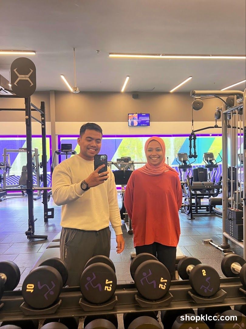 Gym selfie