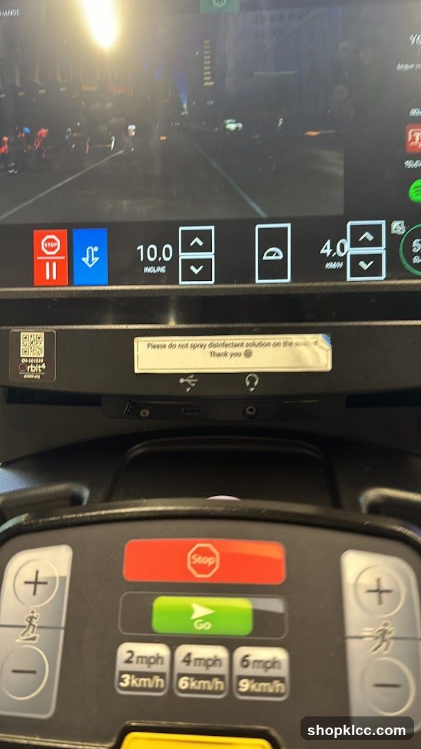 Treadmill Console