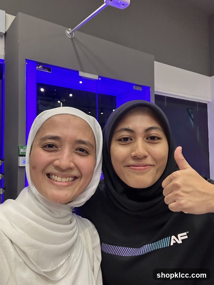 Two Women Posing for a Selfie