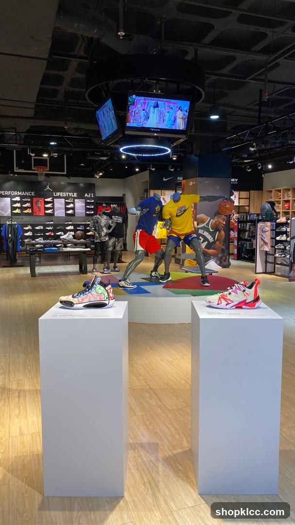 Nike Store Interior Display