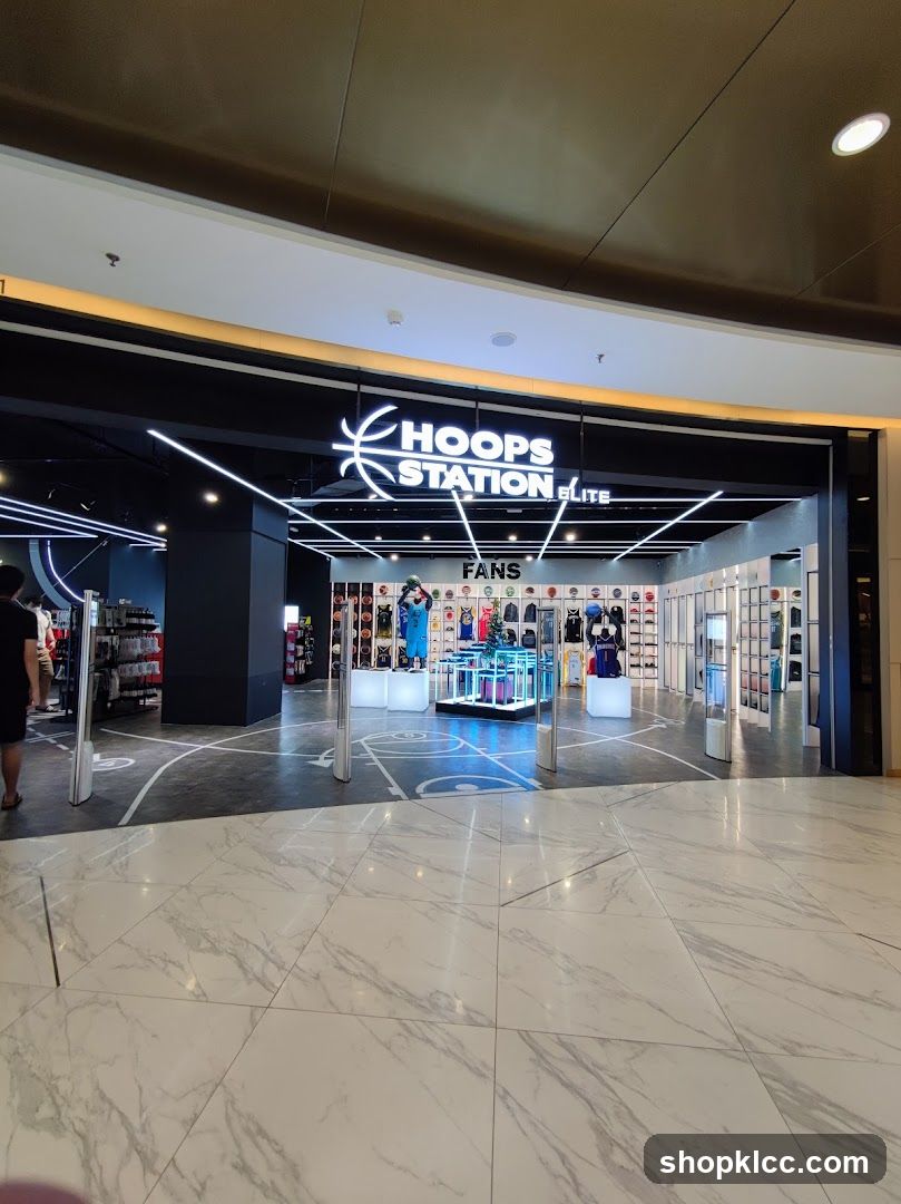 Hoop Station Elite Store Interior