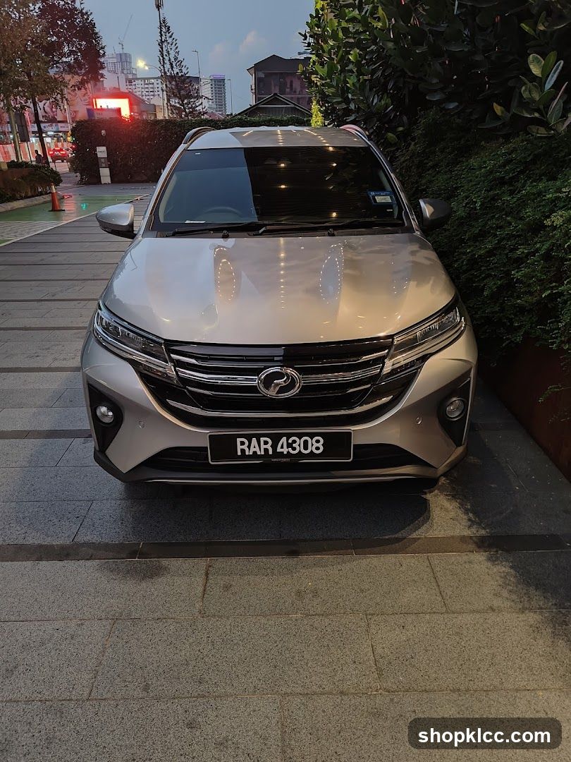 Silver SUV parked outdoors