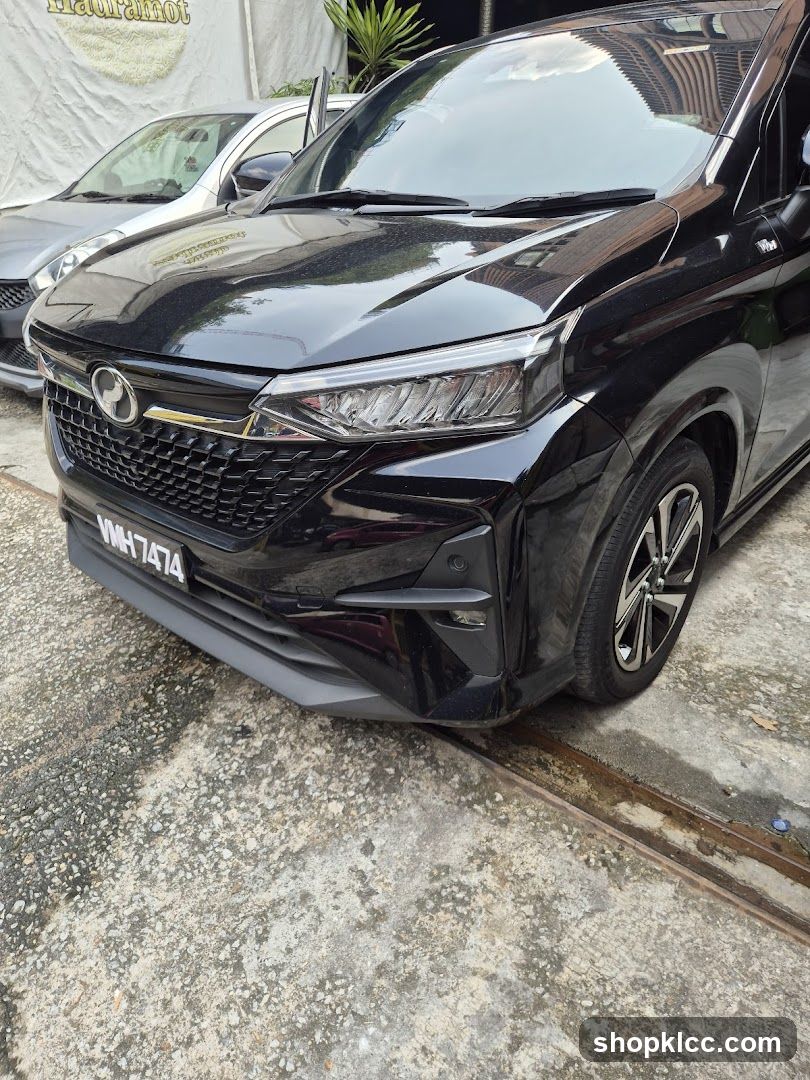 Black Car Exterior Shot