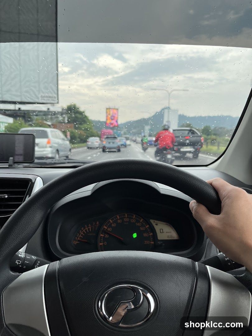 Driving on a highway