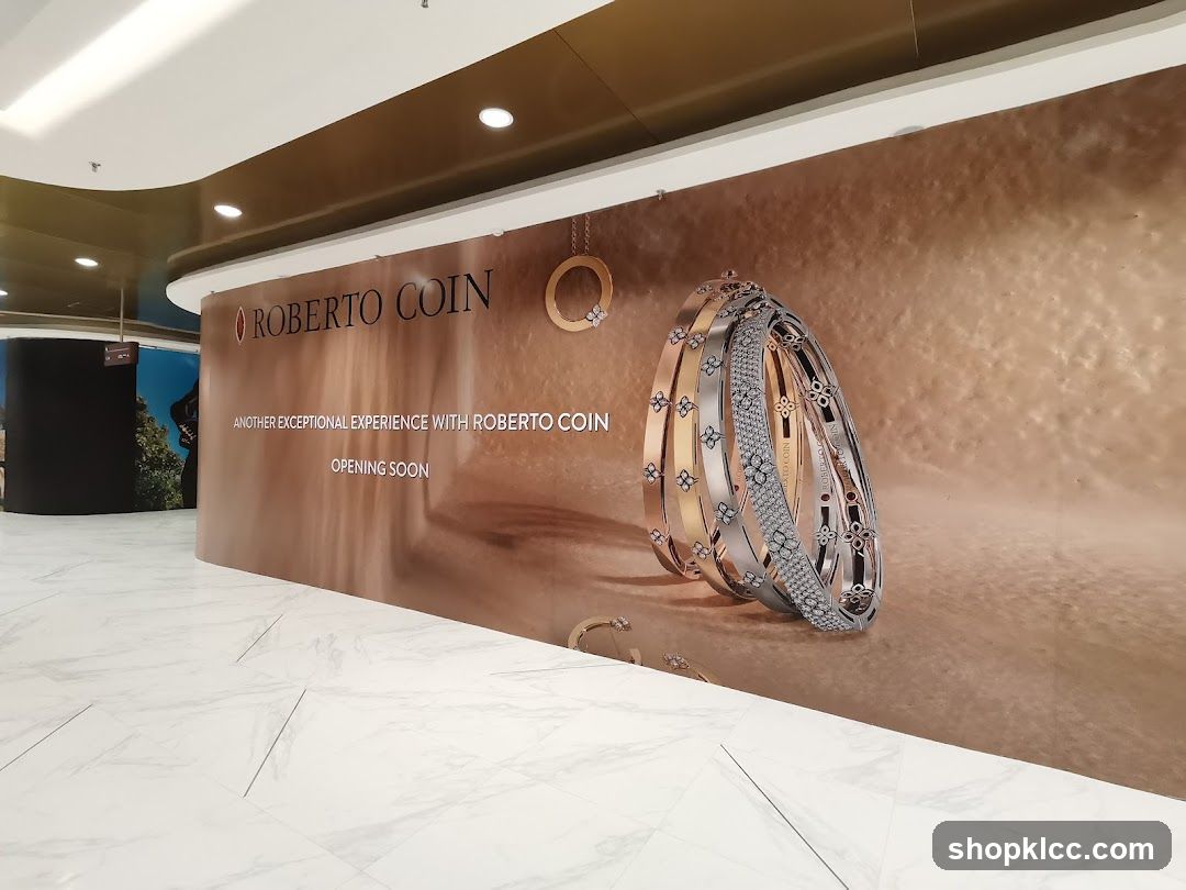 Roberto Coin Store Announcement