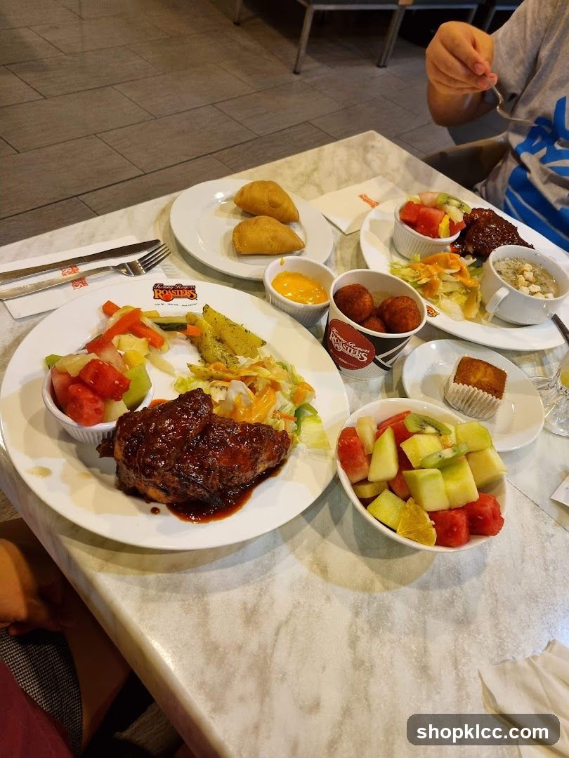 Breakfast Spread at Restaurant
