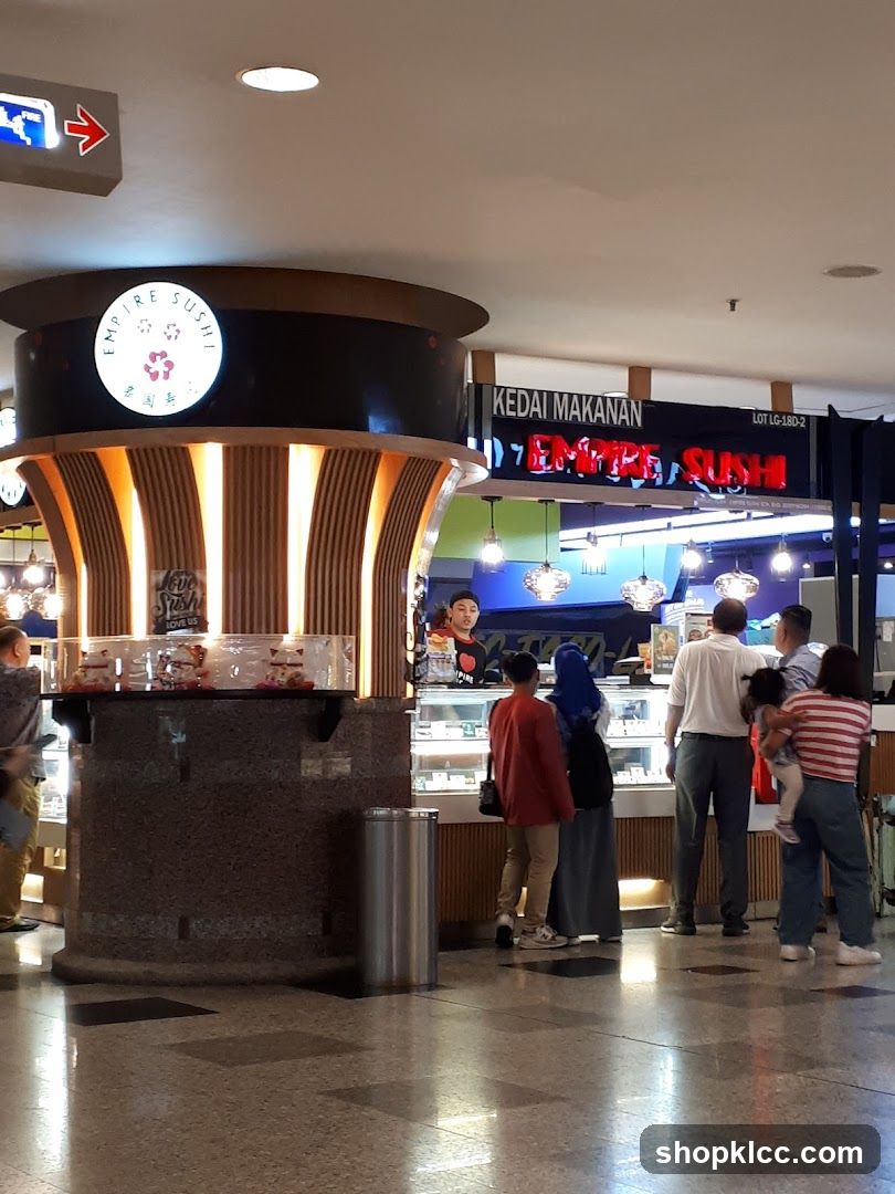 Empire Sushi Interior View