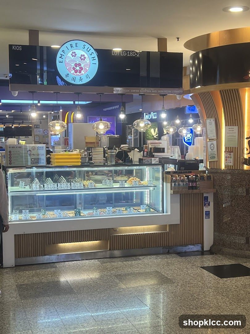 Empire Sushi Counter Display