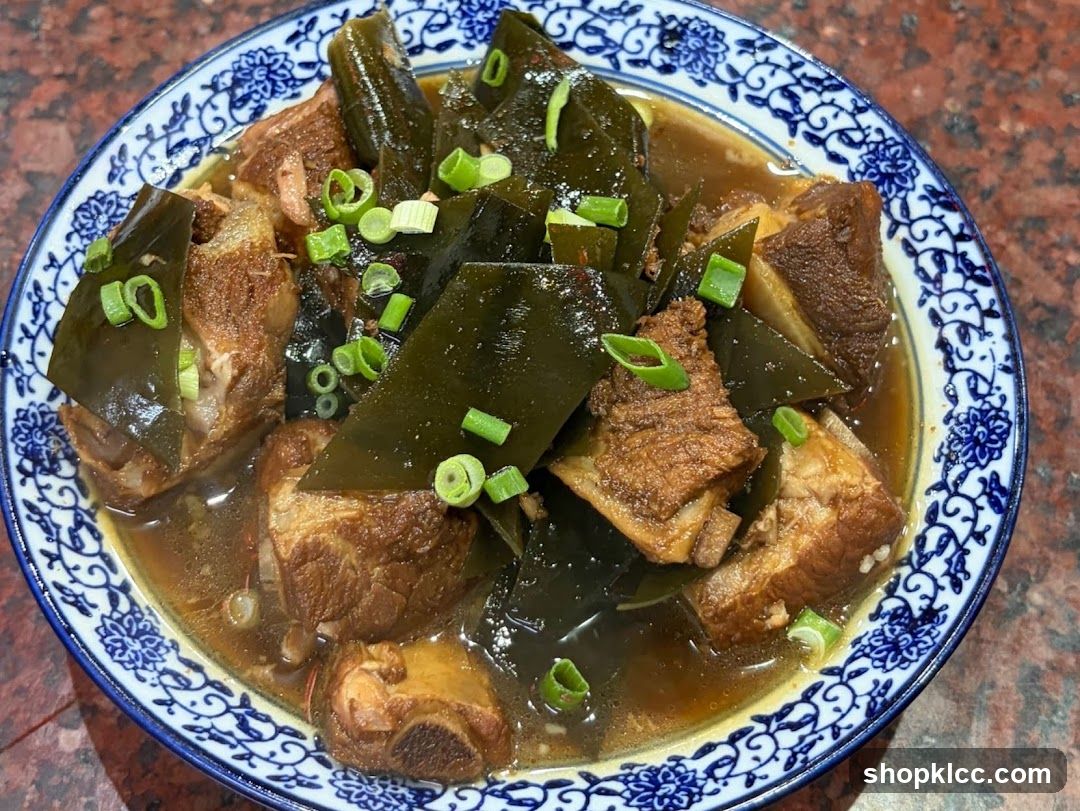 Braised Pork with Seaweed
