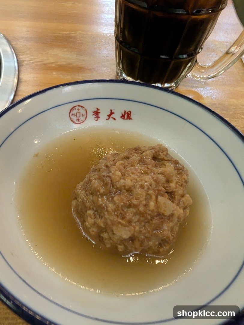 Meatball Soup Bowl
