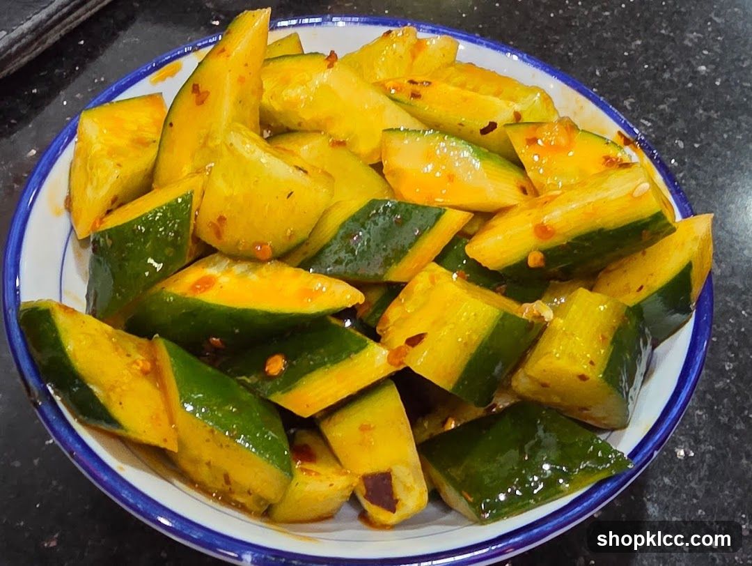 Spicy Cucumber Salad