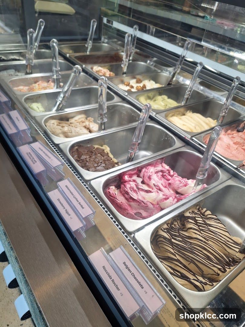 Ice Cream Display