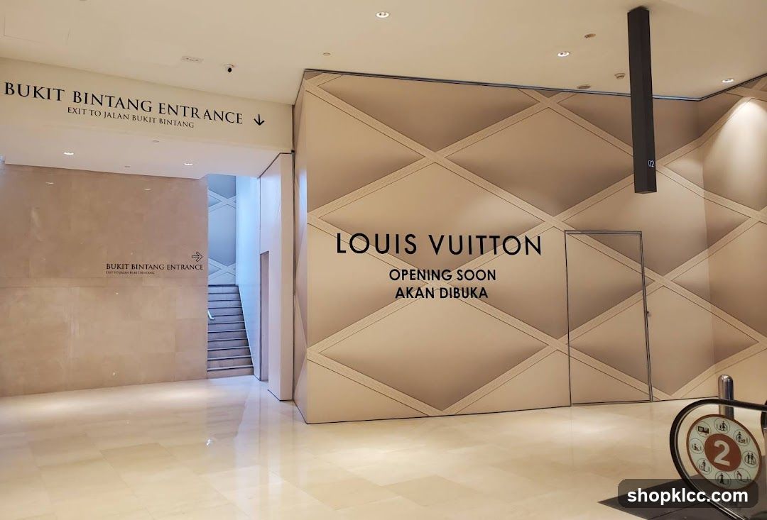 Louis Vuitton Store Under Construction