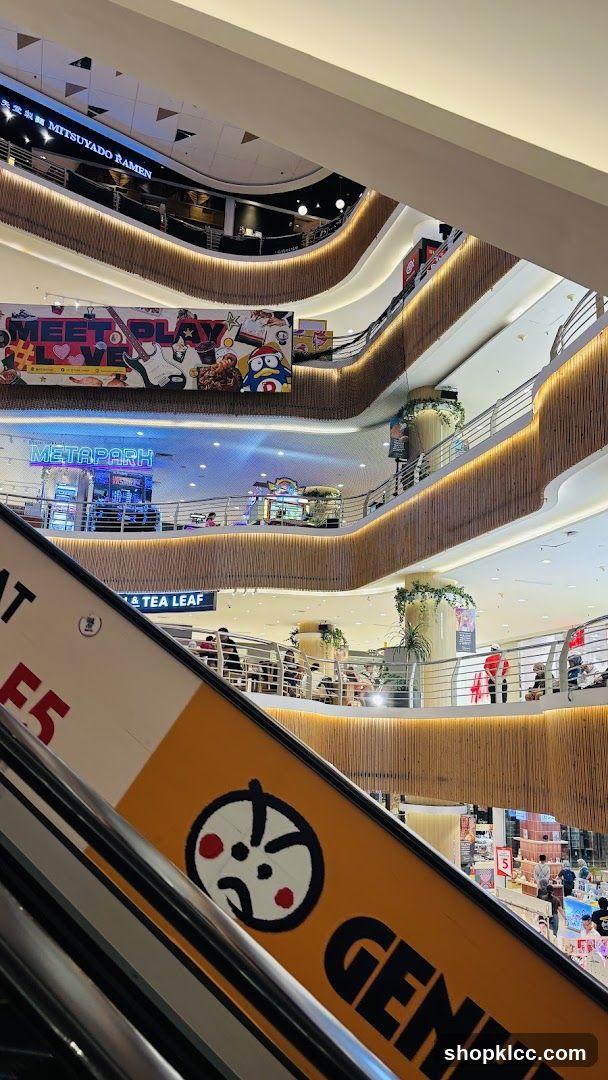 Shopping Mall Interior View