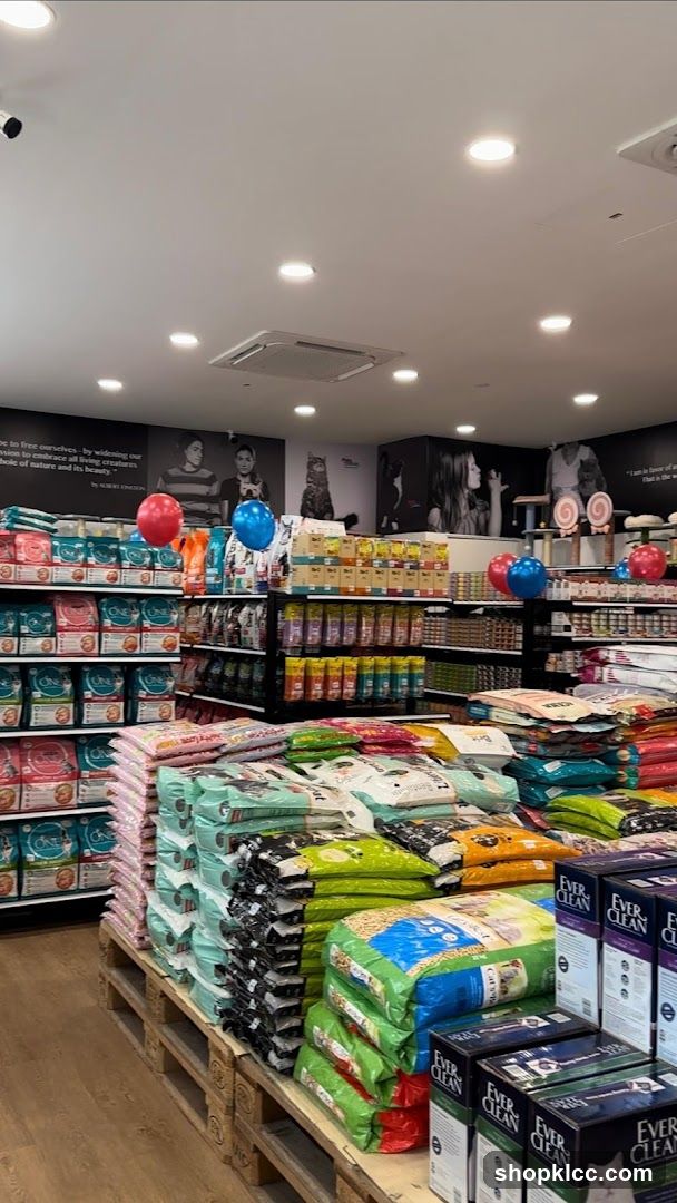 Pet Supply Store Interior