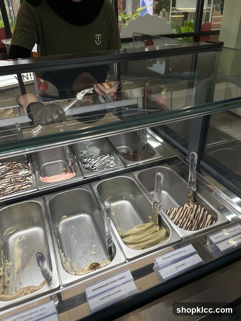 Ice Cream Display