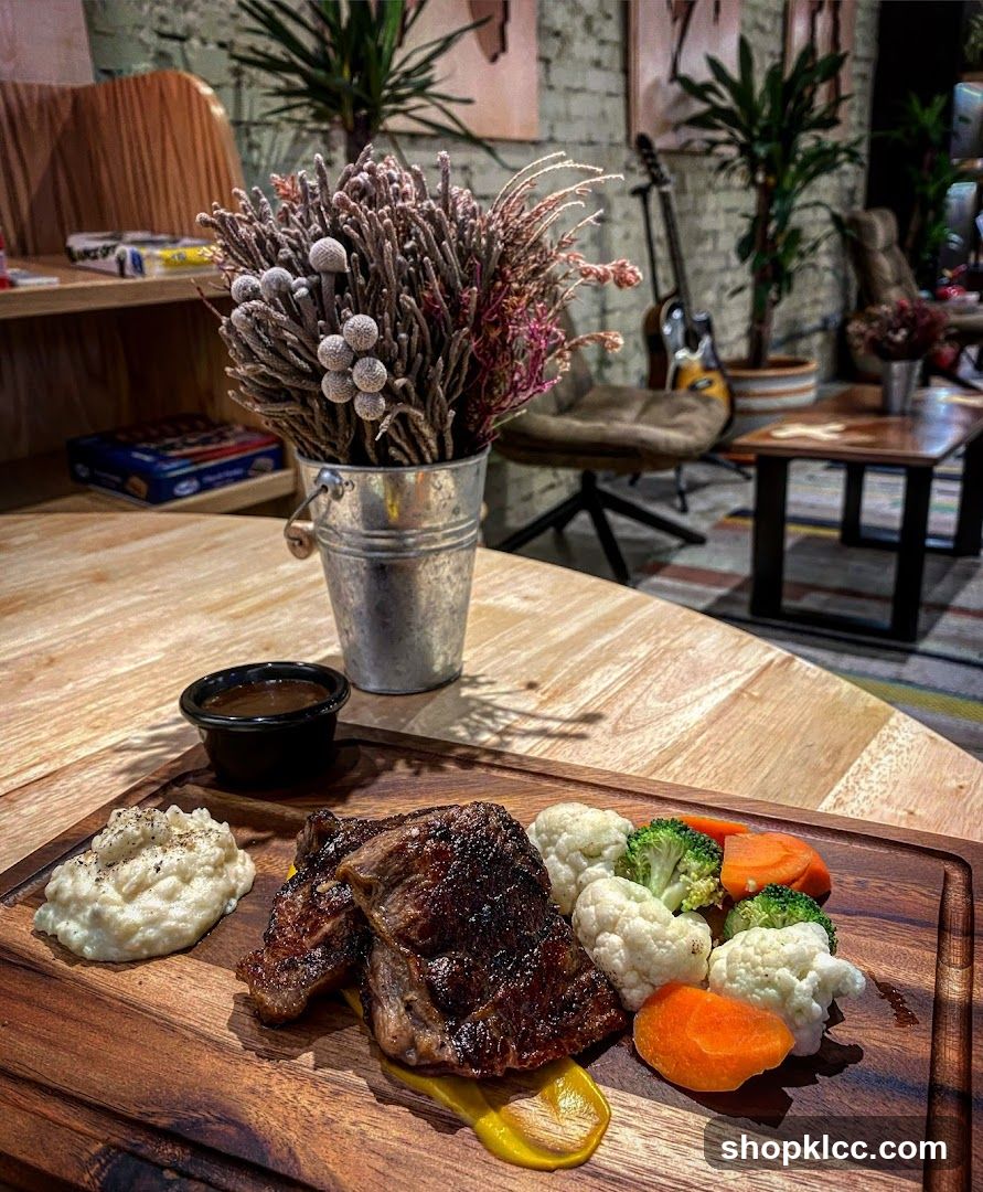 Steak Dinner with Vegetables