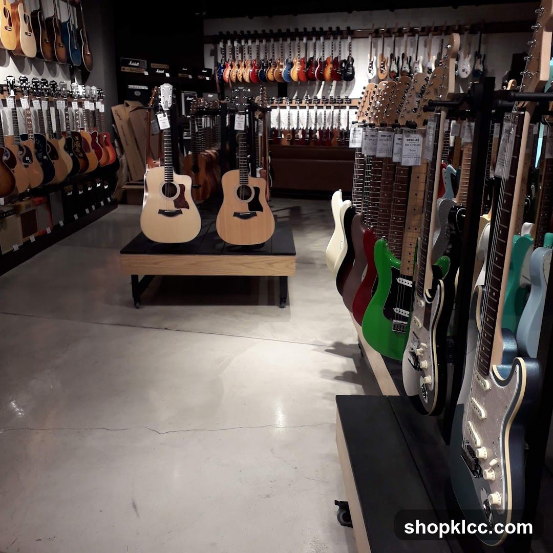 Guitars on Display