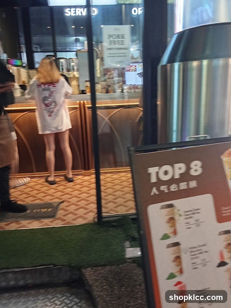Menu Board with Top 8 Drinks