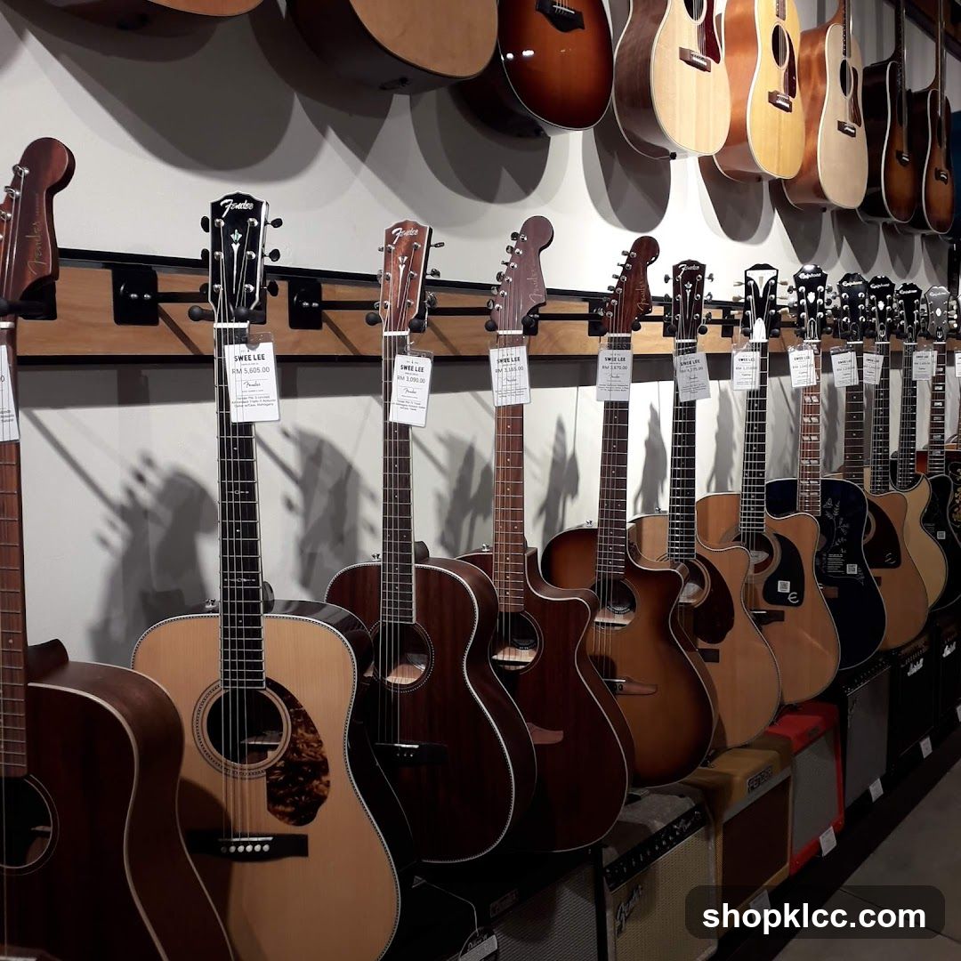 Guitars on Display