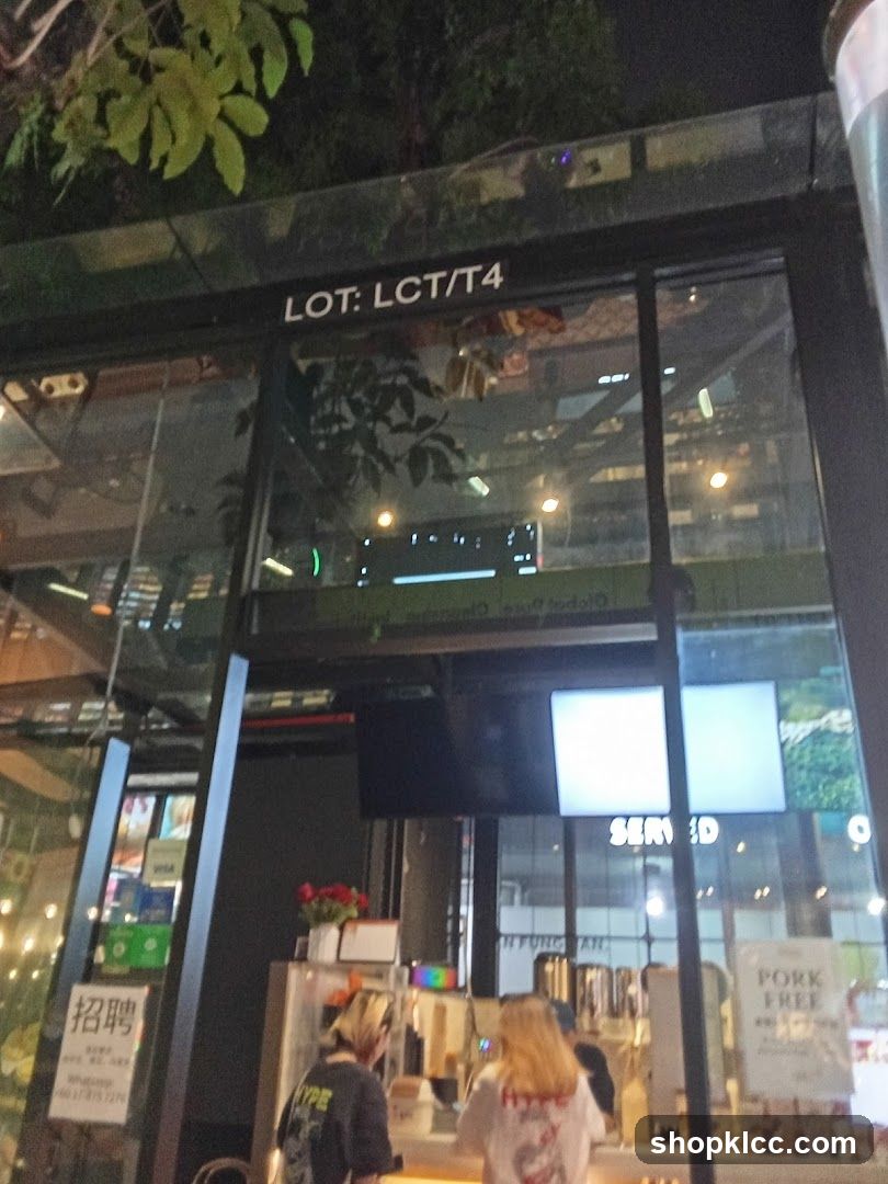Cafe Interior with Staff
